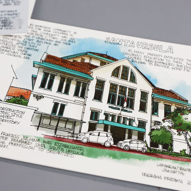 Postcard Pack 5 - Lapangan Banteng - Waterlooplein by Nugraha Pratama 4