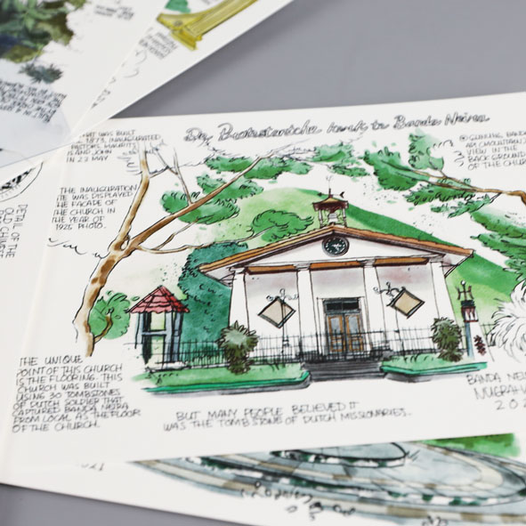 Postcard Pack 8 - Banda Neira by Nugraha Pratama 3