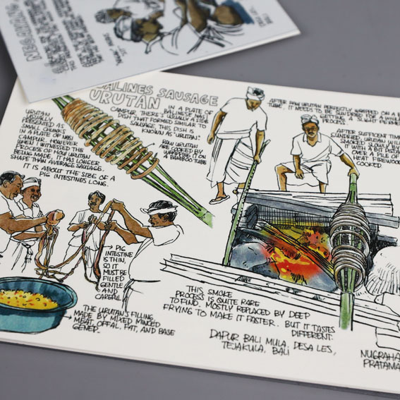 Postcard Pack 8 - Dapur Bali Mula by Nugraha Pratama 4