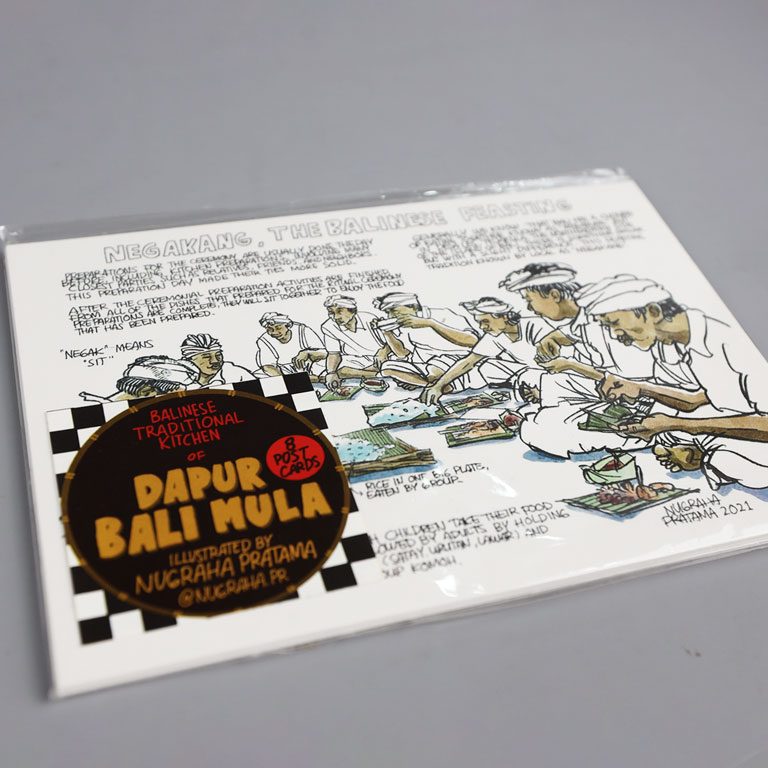 Postcard Pack 8 - Dapur Bali Mula by Nugraha Pratama 1