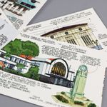 Postcard Pack 8 - Spoorlijin te Batavia by Nugraha Pratama 5