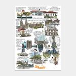 EXCLUSIVE LAUNCH - Art Print - Jalan - Jalan Jakarta by Nugraha Pratama 1