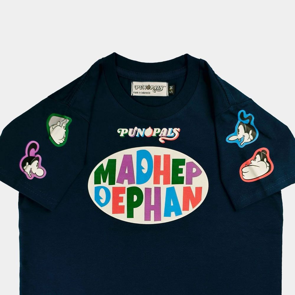 Kaos Madhep Dephan Navy Anak 3