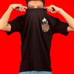 Kaos Adult Mar Pocket Hitam D2 4