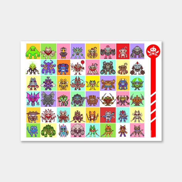 Poster A3 - KAIJUKLASH 1