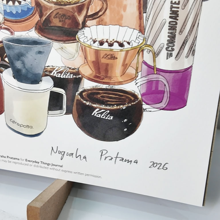 Art Print - Coffee Brewing Tools by Nugraha Pratama 2