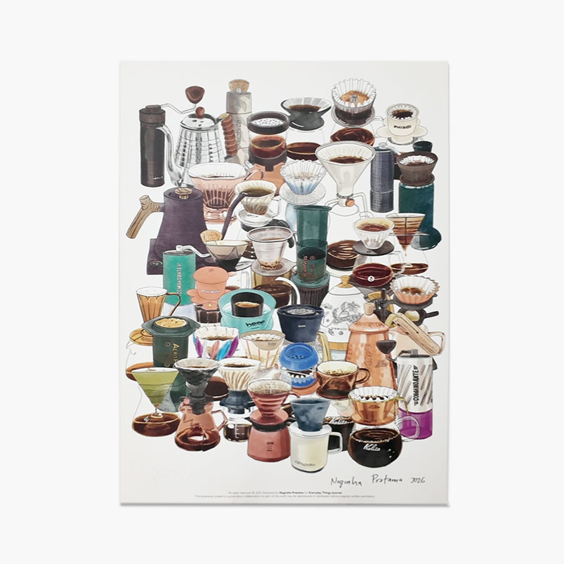 Art Print - Coffee Brewing Tools by Nugraha Pratama 1