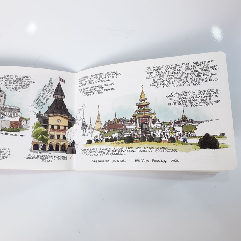 Book - I Had So Many Stories in BANGKOK and I Sketched Them by Nugraha Pratama 2