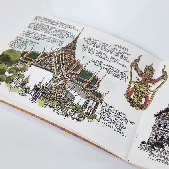 Book - I Had So Many Stories in BANGKOK and I Sketched Them by Nugraha Pratama 3