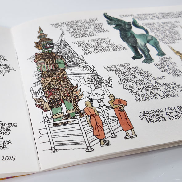 Book - I Had So Many Stories in BANGKOK and I Sketched Them by Nugraha Pratama 5