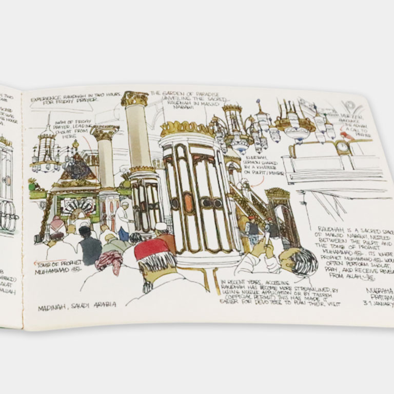 Book - Sacred Steps : Journey to the Heart of Arabia by Nugraha Pratama 4