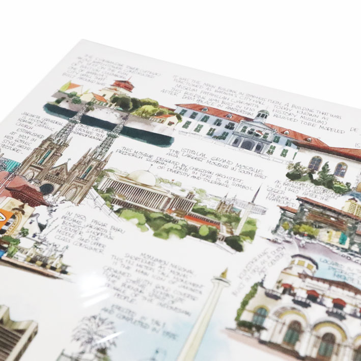 EXCLUSIVE LAUNCH - Art Print - Jalan - Jalan Jakarta by Nugraha Pratama 4