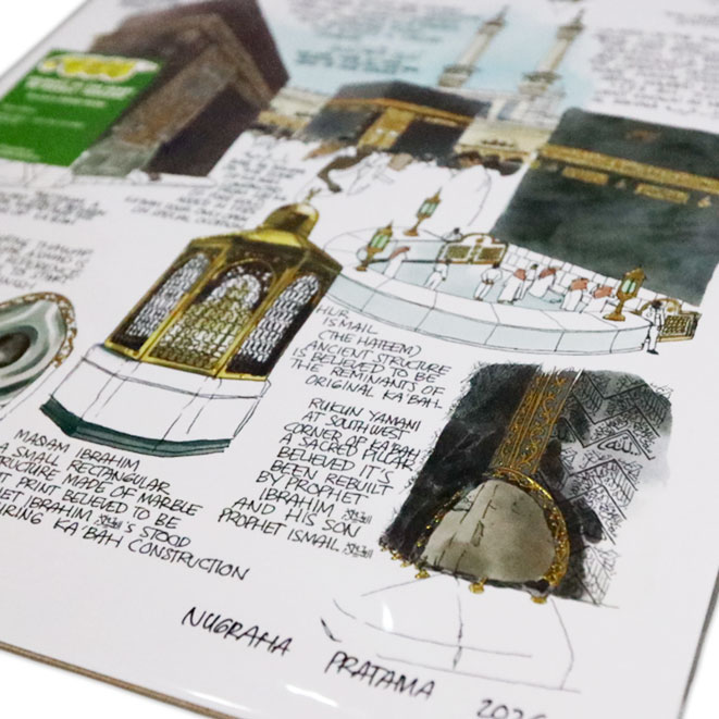 EXCLUSIVE LAUNCH - Art Print - Saudi Arabia: Ka'bah by Nugraha Pratama 4