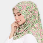 Hijab Segi Empat (Custom Print) 5