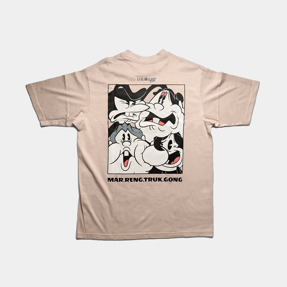 Kaos Punopals Polaroid Cream 2