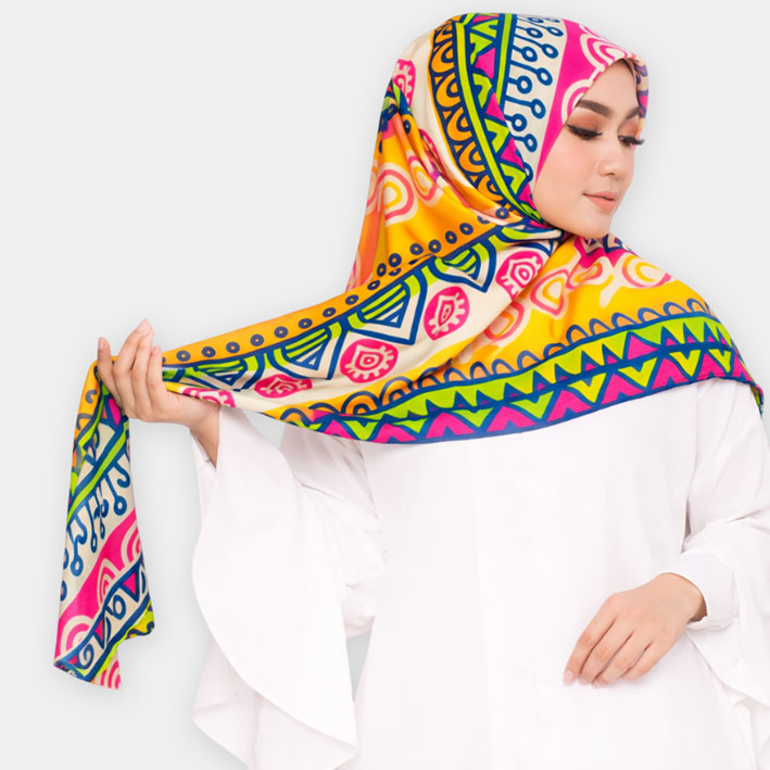 Pashmina Veil (Custom Print) 3