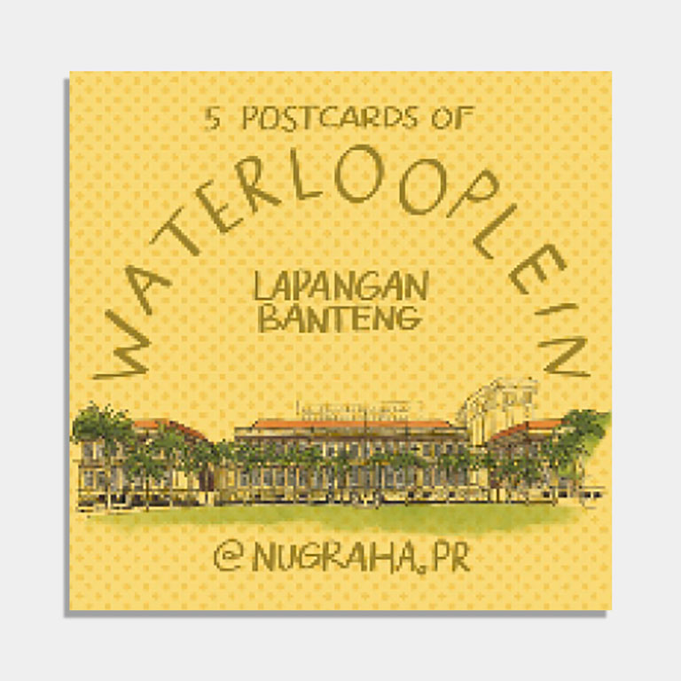 Postcard Pack - Lapangan Banteng - Waterlooplein by Nugraha Pratama 1