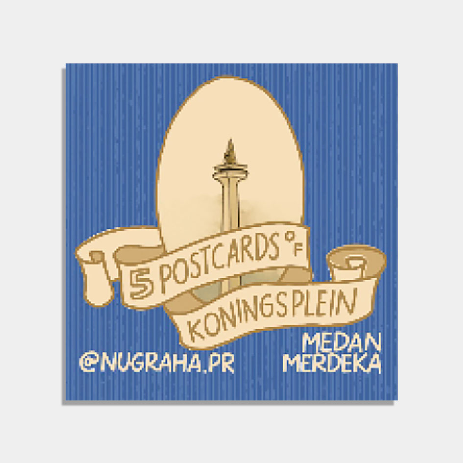 Postcard Pack - Medan Merdeka - KoningsPlein by Nugraha Pratama 1