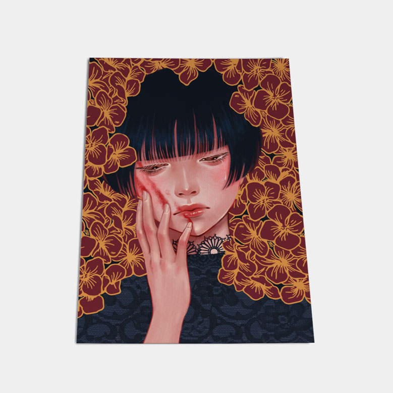 Kartu Pos Yukoo's Gloomy Days 1