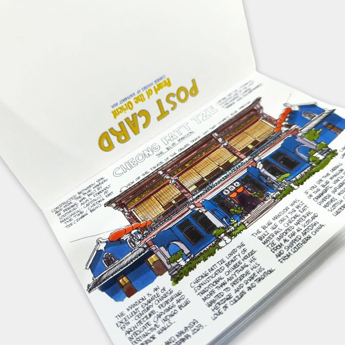 Postcard Book - Pearl of Orient Chinese Houses of South-East Asia by Nugraha Pratama 3