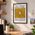 Art Print - Jangan Hidup Seperti Pohon Pisang 2