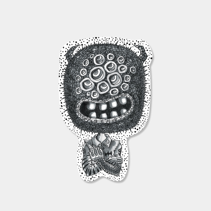 TOMOLAND x Piyo - Sticker Jaga Diri 1