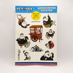 Stiker Set Serial Animatik Jogging 1