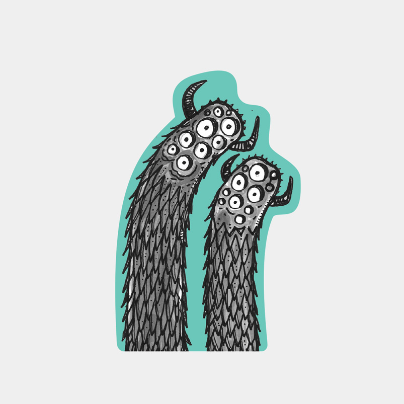 TOMOLAND x Piyo - Sticker Berdua 1