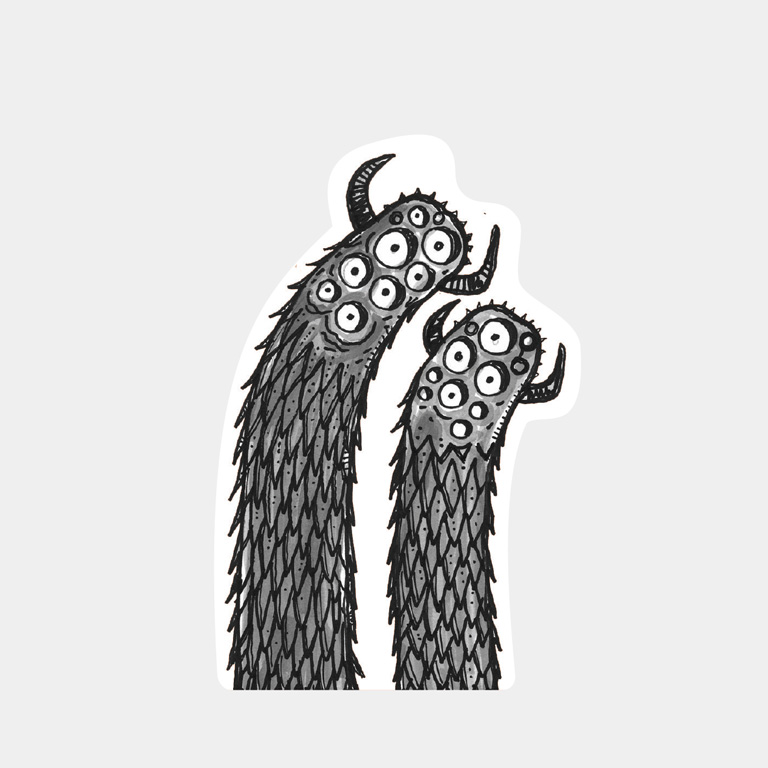 TOMOLAND x Piyo - Sticker Berdua 3