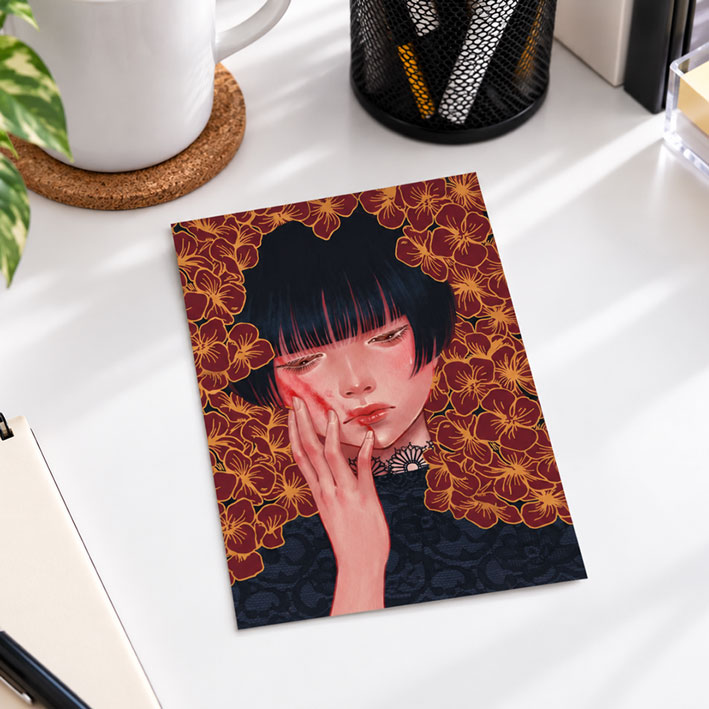 Kartu Pos Yukoo's Gloomy Days 2