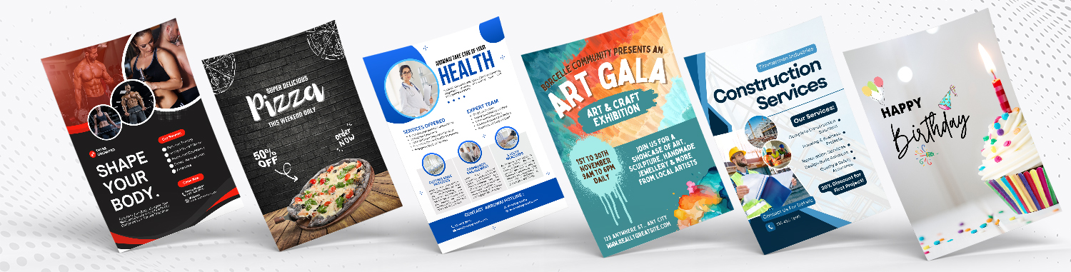 Flyer Design Ideas by Industry