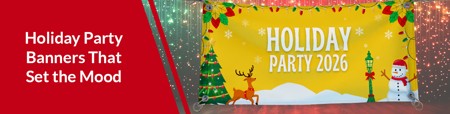 Holiday Party Banners That Set the Mood