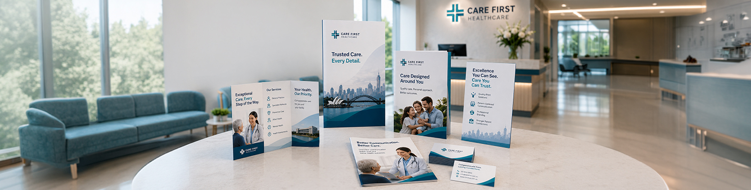 How Professional Printing Builds Trust in Healthcare Branding