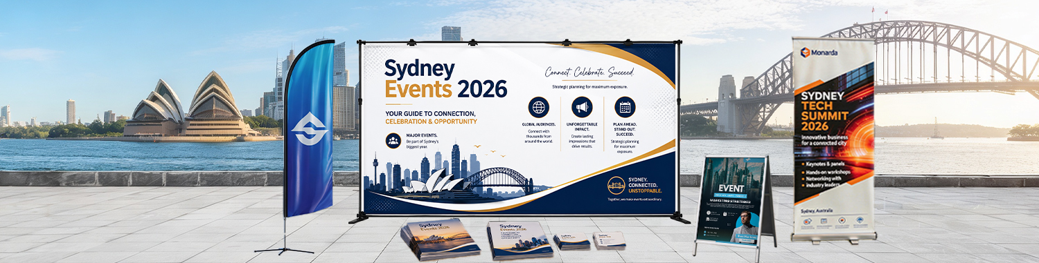 How to Choose the Right Print Marketing Materials for Events in Sydney