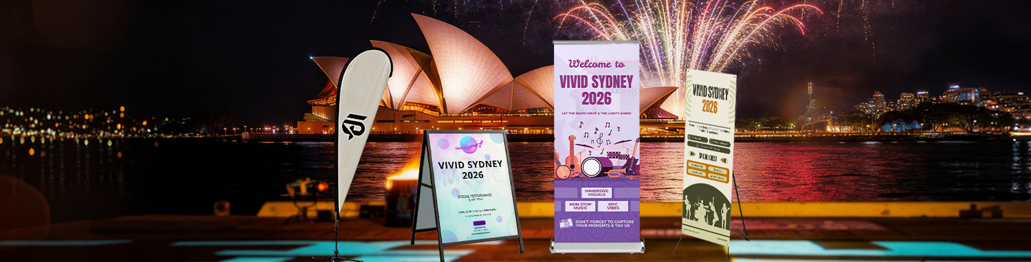 Shine brighter at Vivid Sydney 2026 with impactful print