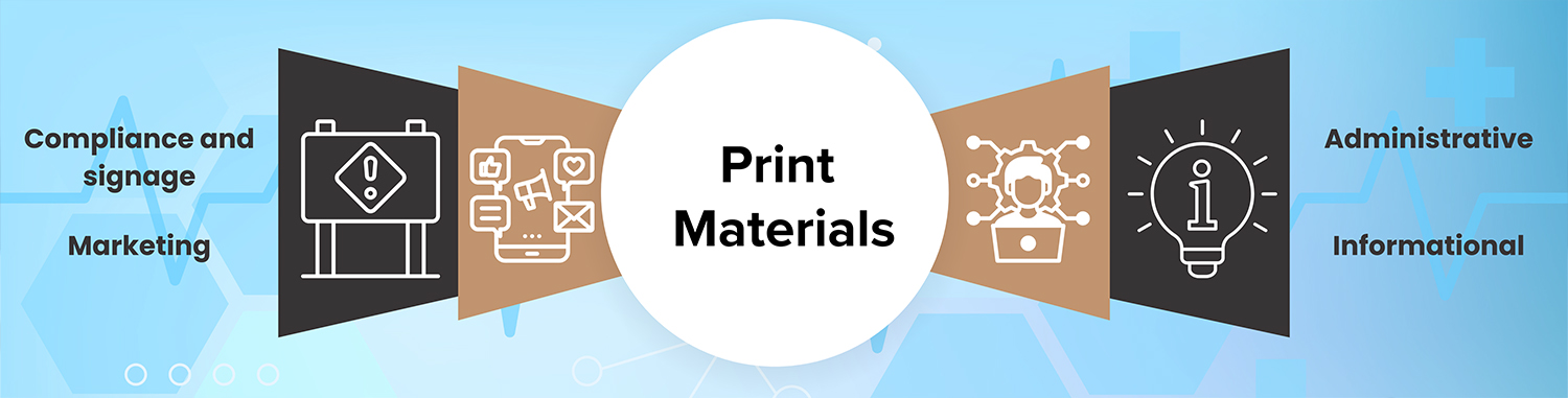What Types of Print Materials Do Medical Clinics Use Daily?