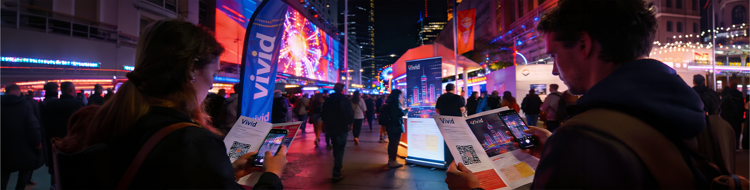 Why Print Still Works in High-Footfall Events