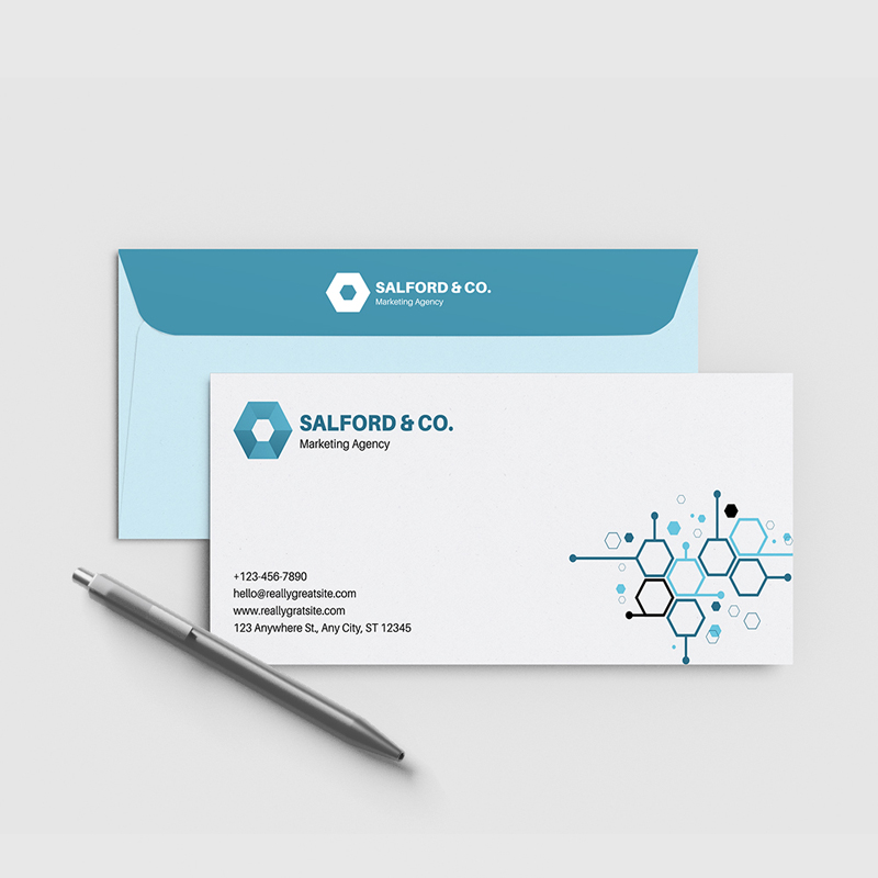 DL Envelopes Printed in 1 Colour to Full Colour