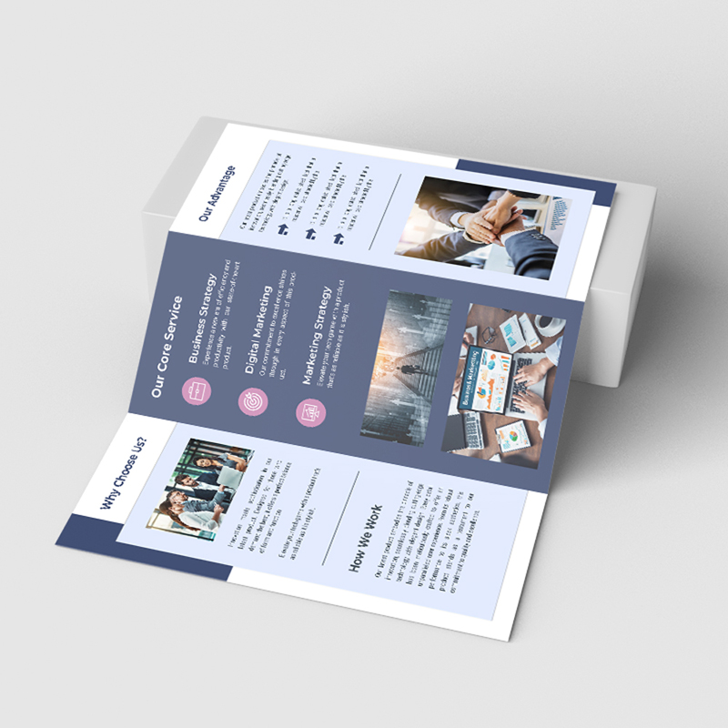 Brochures DL (A4 folded to DL)