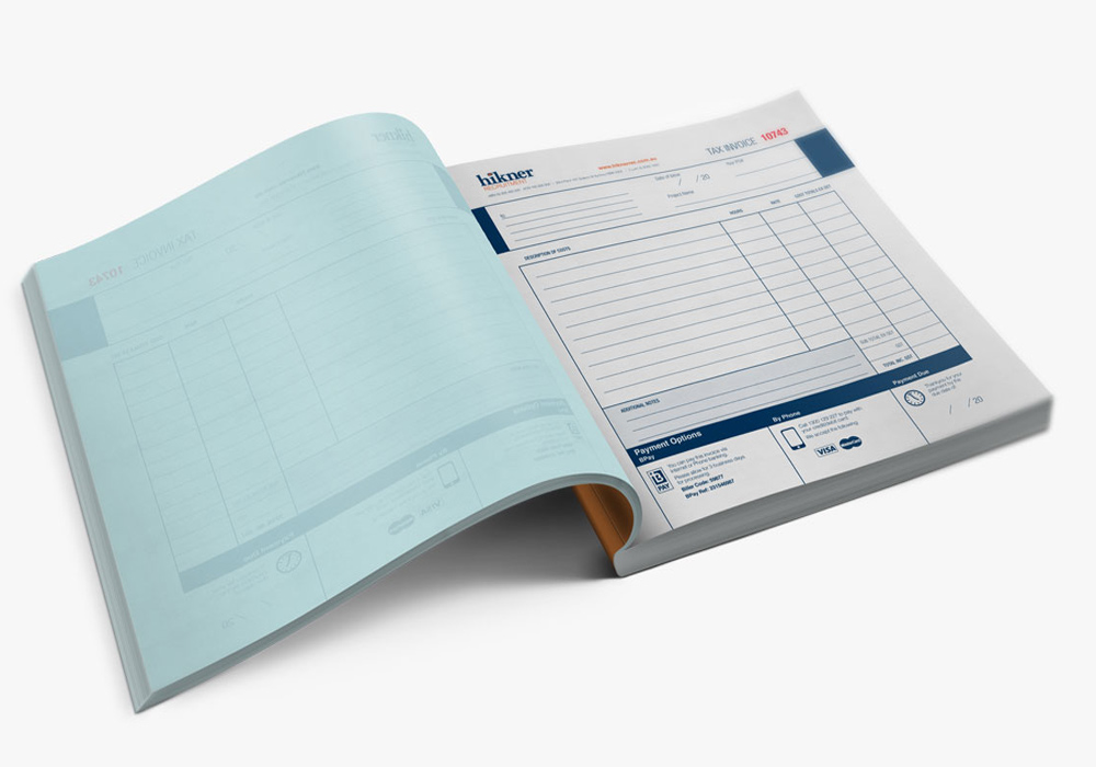 Carbonless/ NCR Books