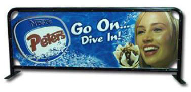 Advertising Barriers Printing