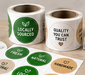 Labels and stickers printing
