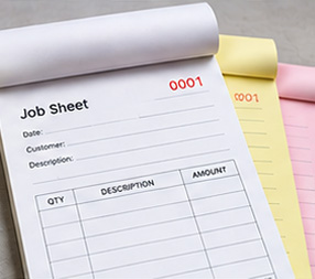 NCR book printing