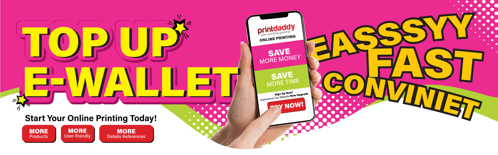 Printdaddy Top Up Wallet