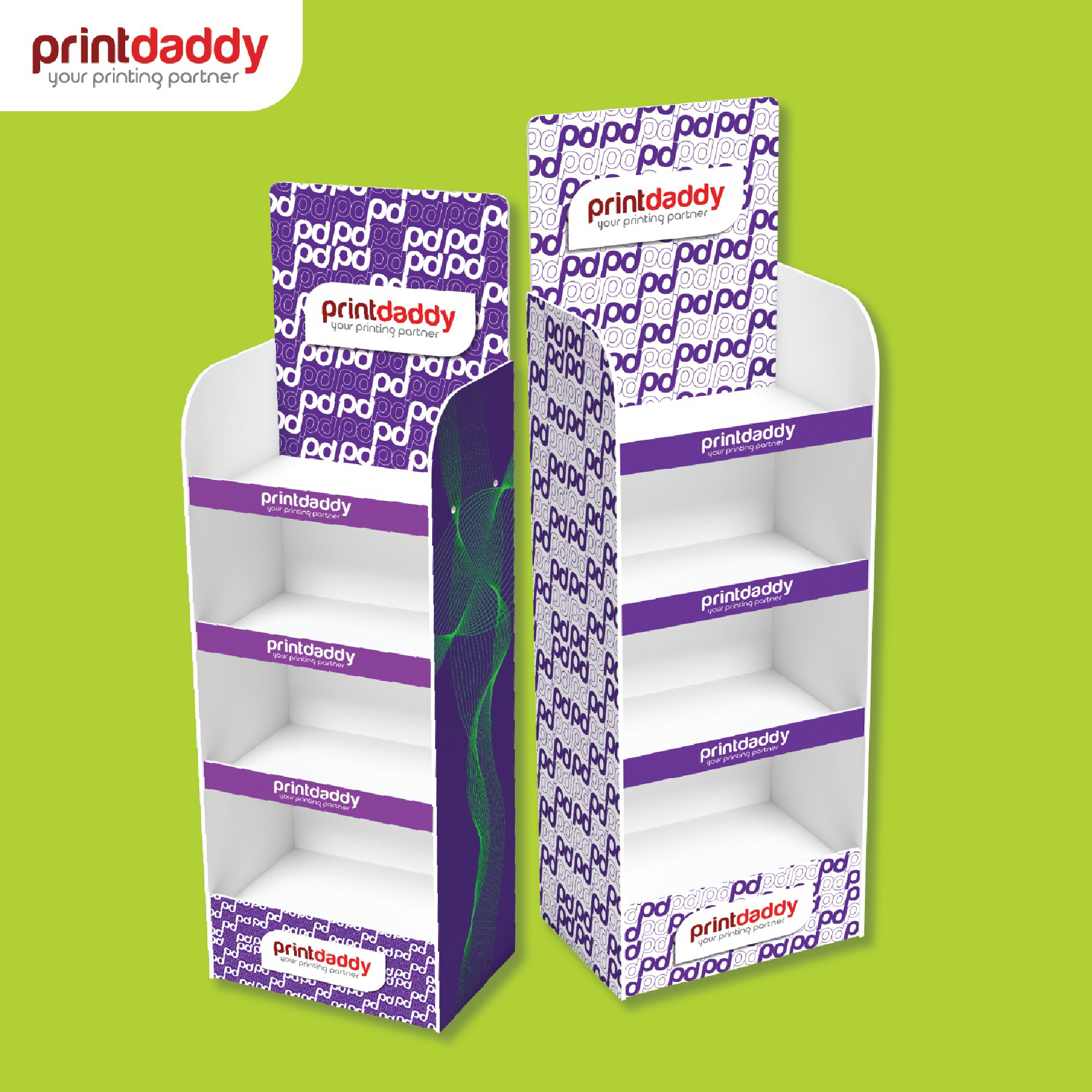 POSM Standee 4 Layer