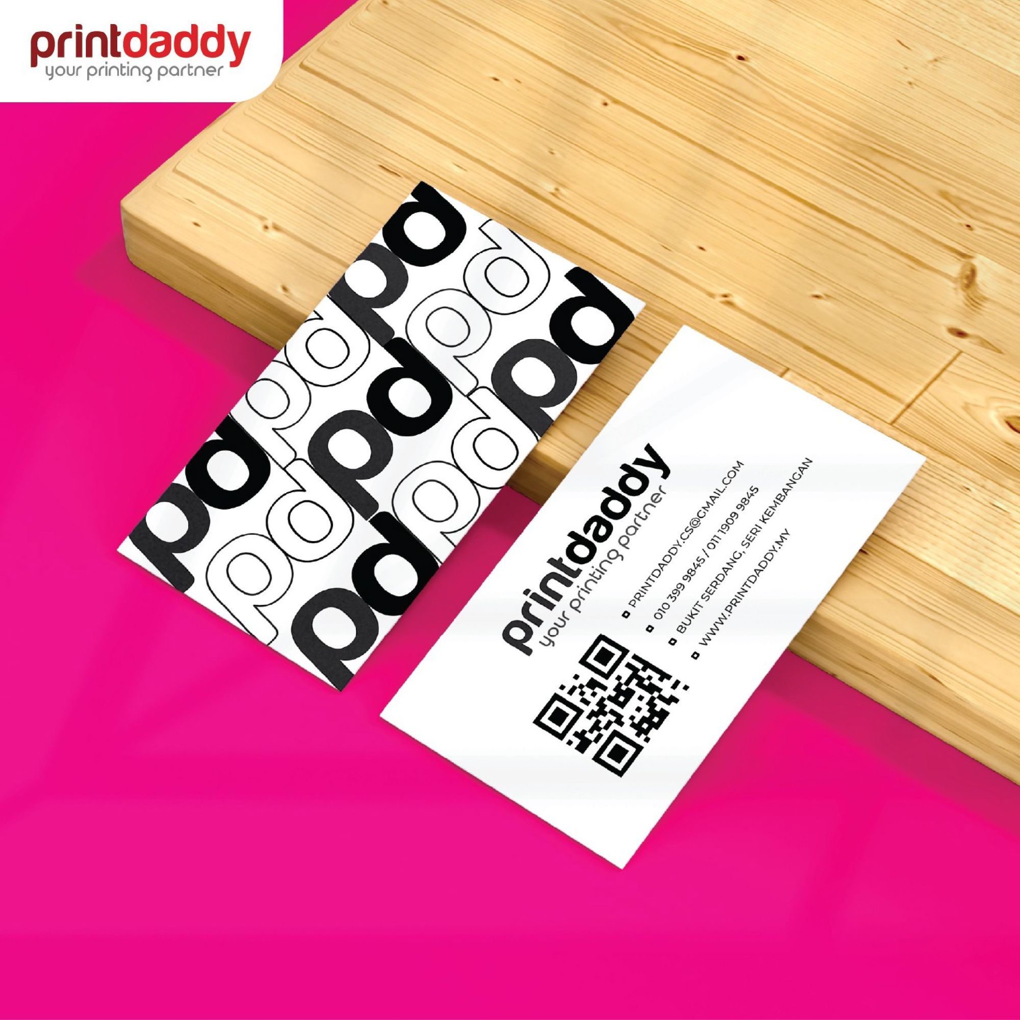 Name Card (Black & White) 1