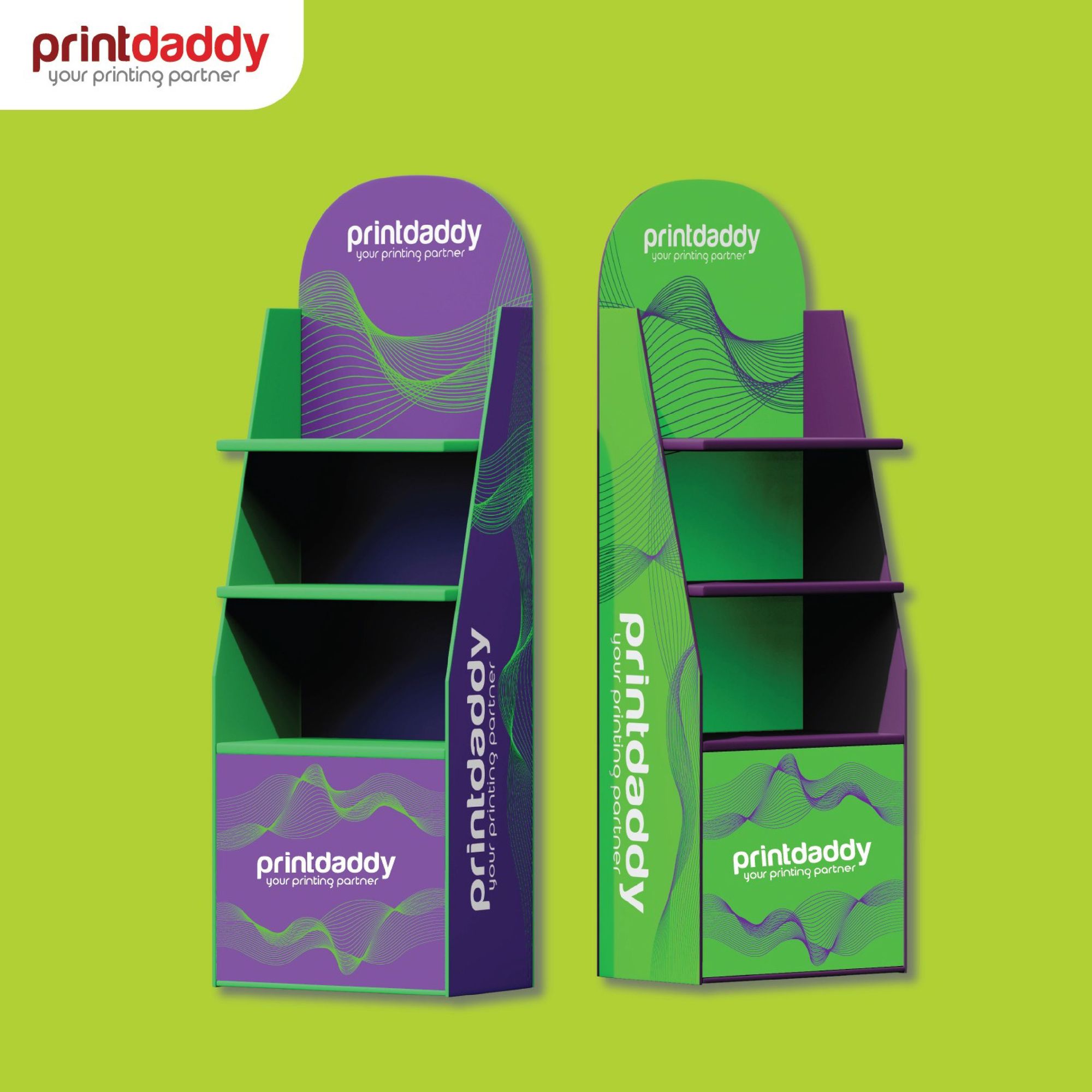 POSM Standee 3 Layer 1