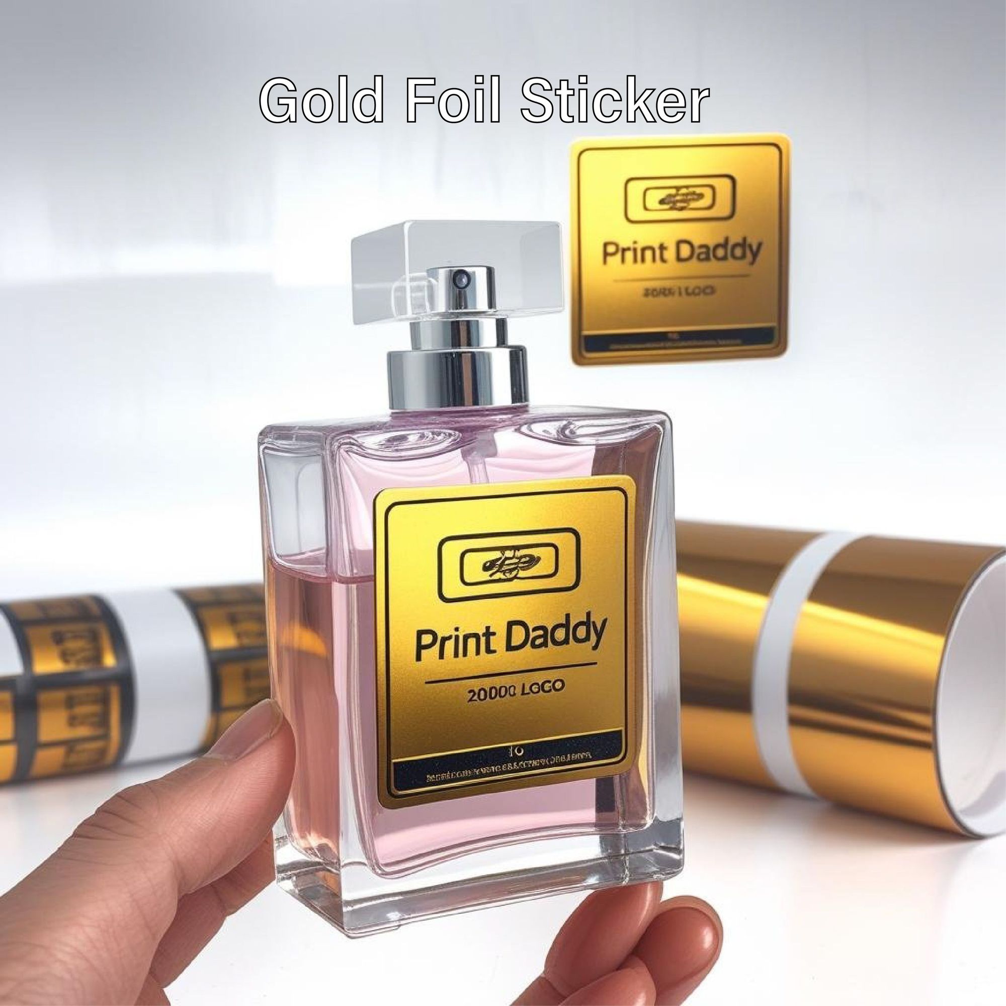 Gold Foil Sticker (Premium) 1