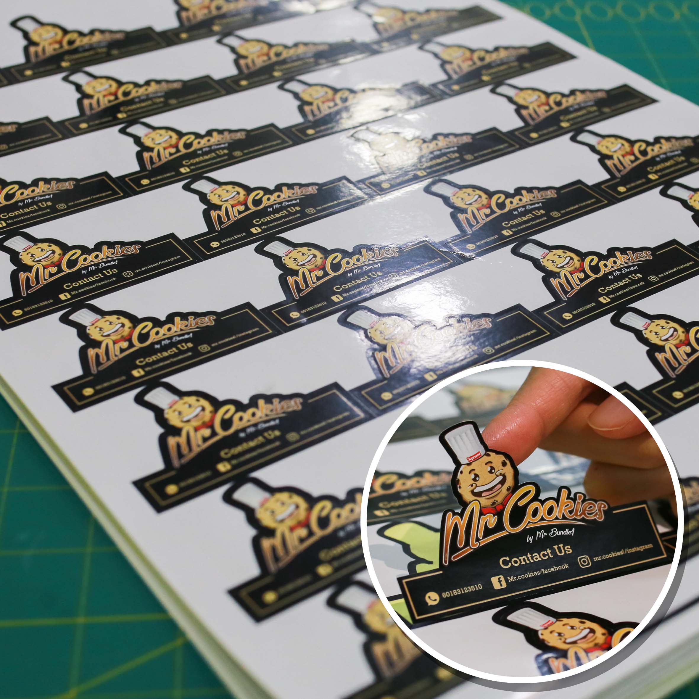 Order Sticker Labels by PCS