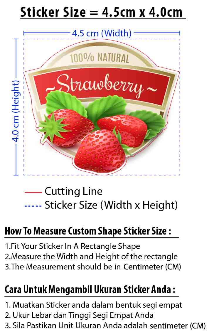 Order Sticker Labels by PCS